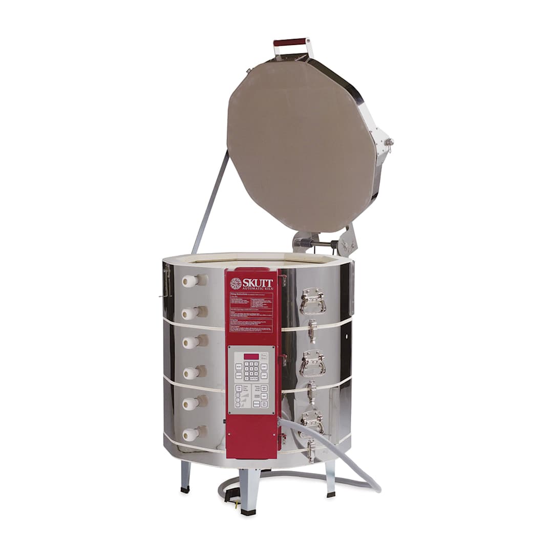 Open in modal - Skutt KM Series Kilnmaster Automatic Kiln - KM-1027, Cone 8, 240V, 3P, 29.3A