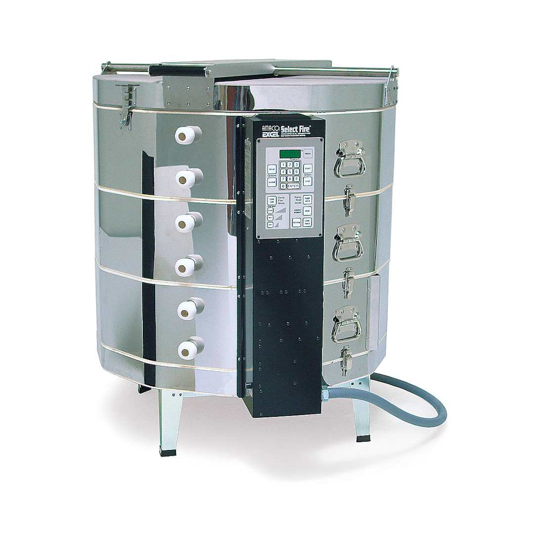 Open in modal - Amaco Excel Kiln with EZ-Lift - EX399SF, 208V, 1P, 48A, 28" Dia x 27" D