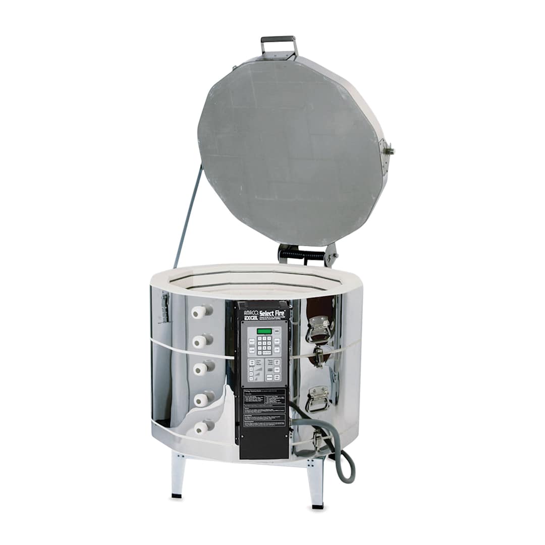 Open in modal - Excel 22" Deep Three Phase Kiln with EZ Lift - EX-381SF, 208V, 3P, 36"H x 40 1/2"W x 34"D