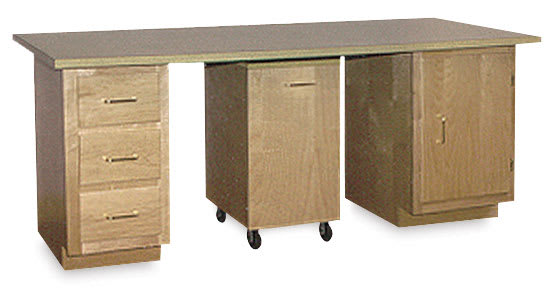 Open in modal - Hann Clay Unit - Angled view of entire Clay Unit with Cart