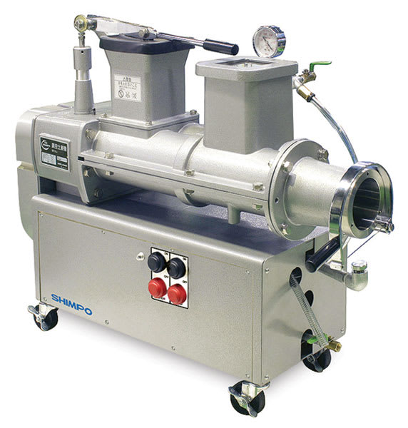 Open in modal - Nidec Shimpo NVA-04S De-Airing Pug Mill - Right angle view