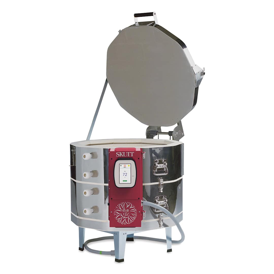 Open in modal - Skutt KMT Series Kilnmaster Touchscreen Kiln - KMT-1018,  Cone 10, 208V-1P, 40A