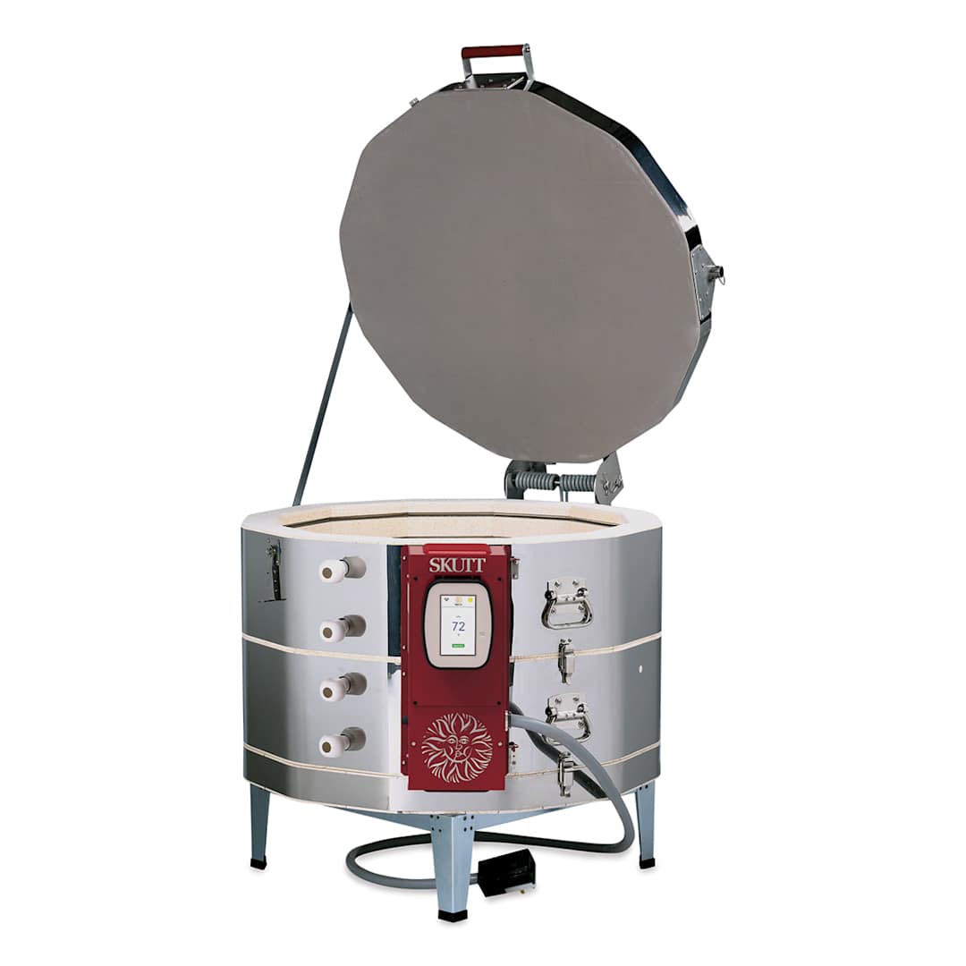 Open in modal - Skutt KMT Series Kilnmaster Touchscreen Kiln - KMT-1218-3, Cone 10, 240V-1P, 48A