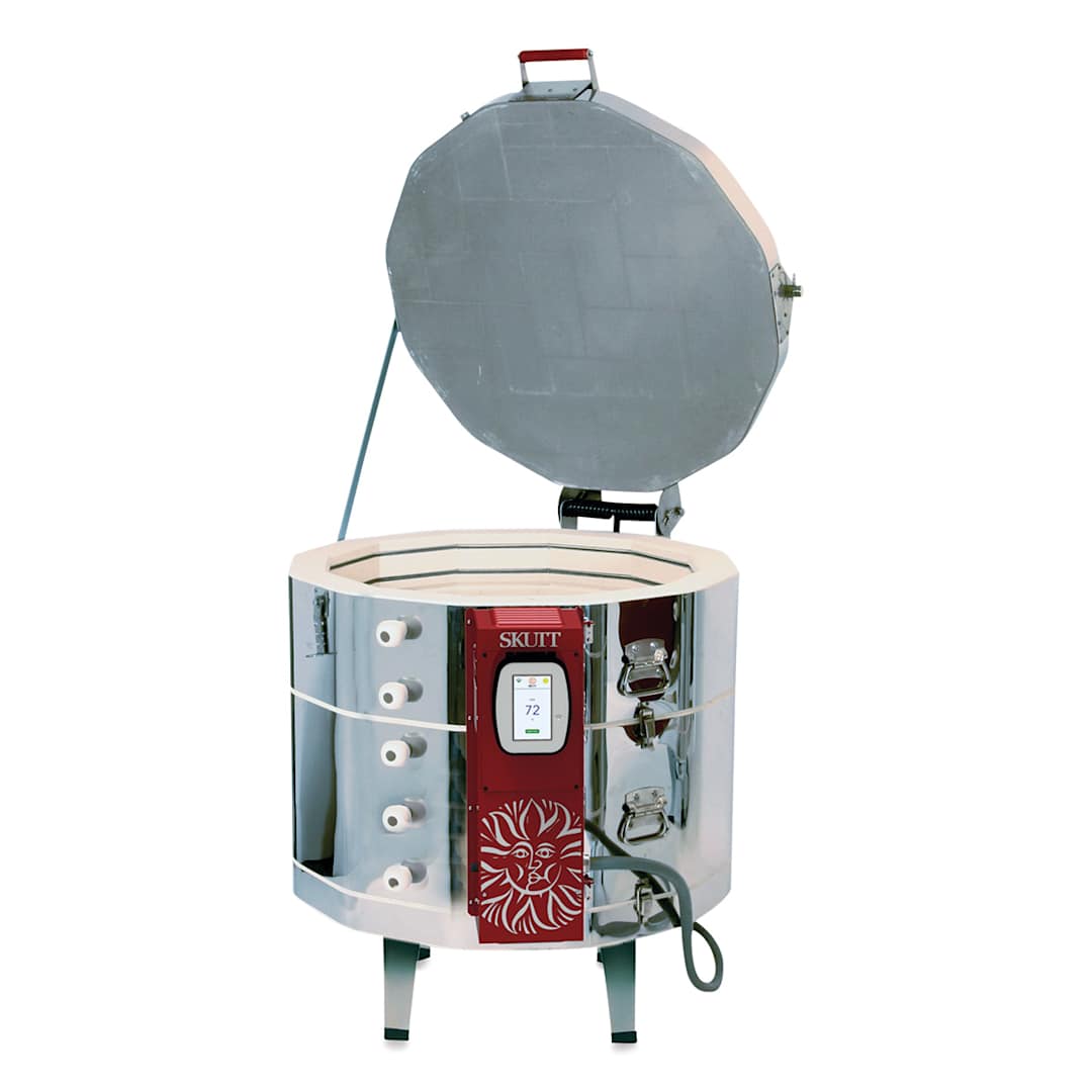 Open in modal - Skutt KMT Series Kilnmaster Touchscreen Kiln - KMT-1222-3, Cone 10, 240V-1P, 48A