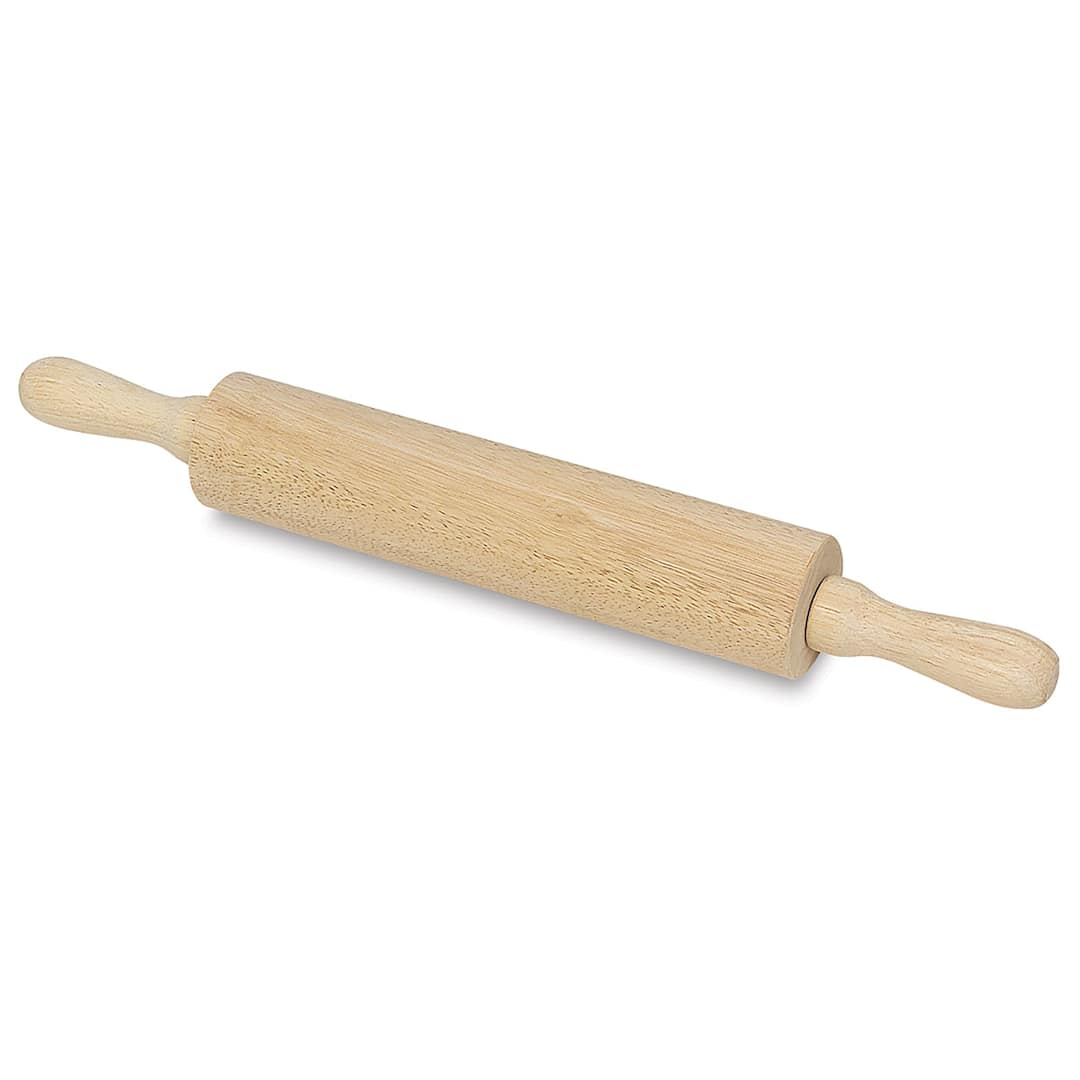 Open in modal - Fox Run Wooden Rolling Pin - 8"