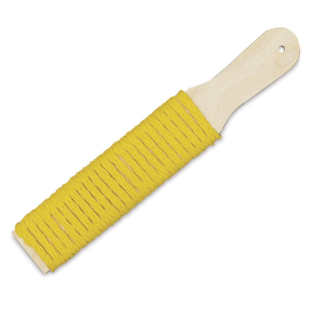 Open in modal - Wood Paddle - 12" x 2" x 1/2", Rope Paddle, Rope Finish
