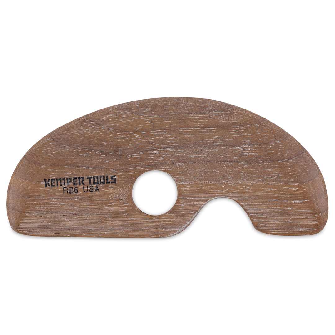 Open in modal - Kemper Hardwood Potter's Rib - RB6, 4-1/8"