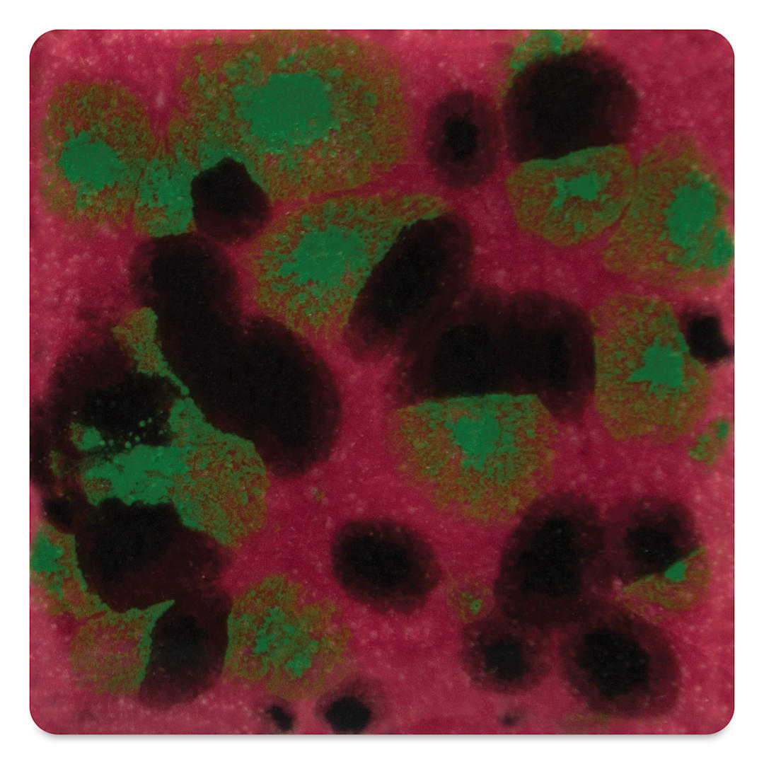 Open in modal - Mayco Jungle Gems Crystal Glaze - Maroon Lagoon, Cone 06 oxidation