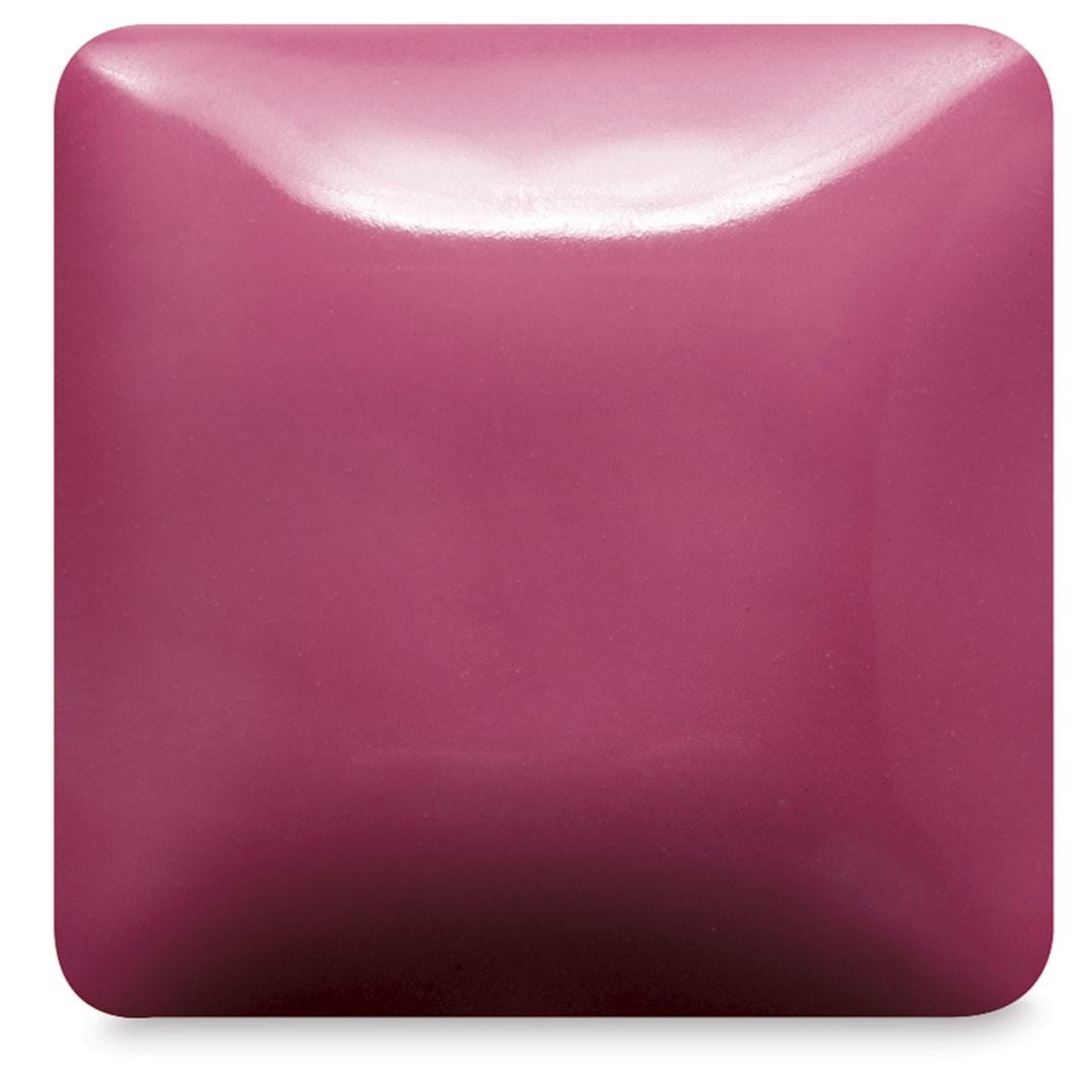 Open in modal - Mayco Stroke & Coat Wonderglaze - Pinkie Swear, fired at cone 06 oxidation