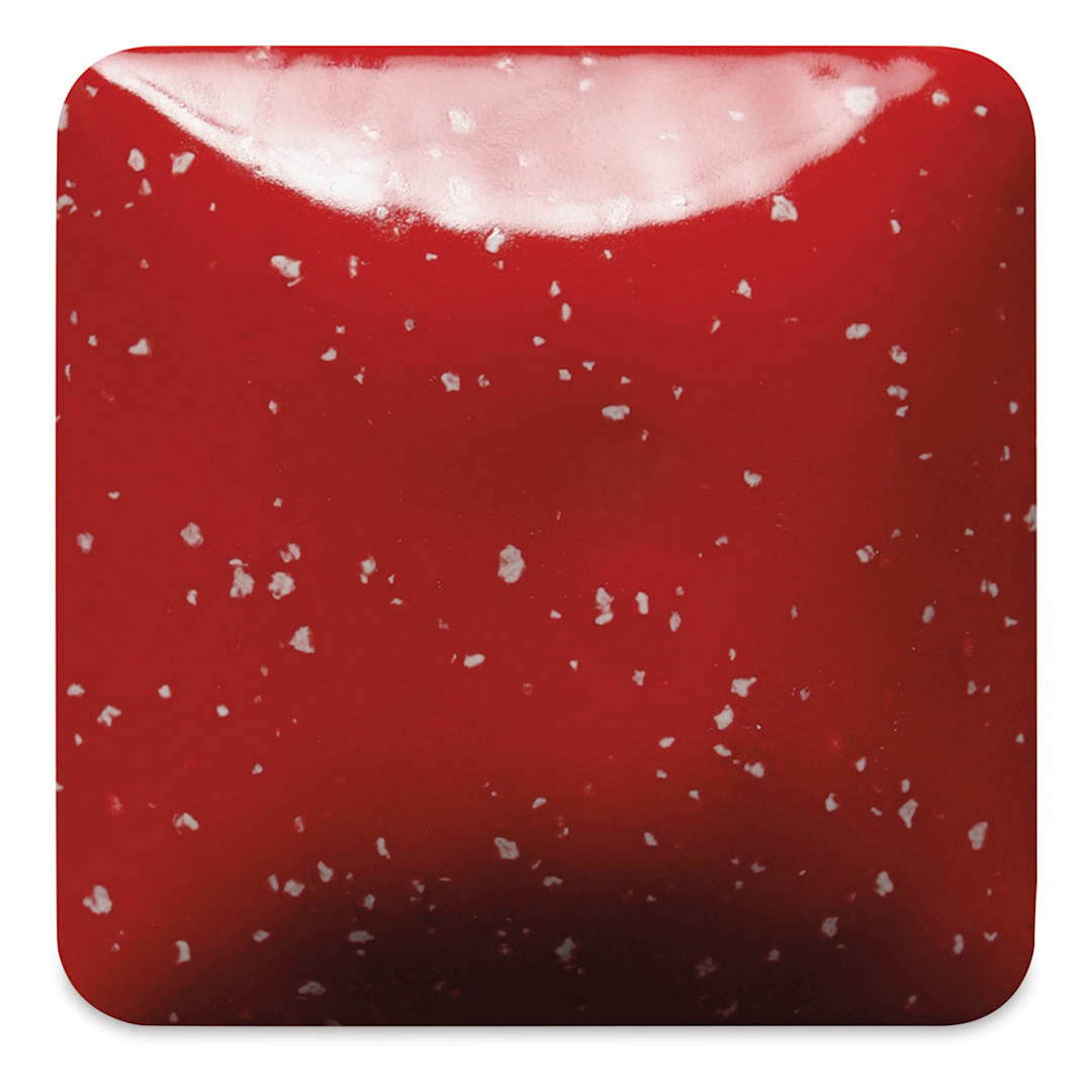 Open in modal - Mayco Speckled Stroke & Coat Glazes - Speckled Hot Tamale, fired at cone 06 oxidation