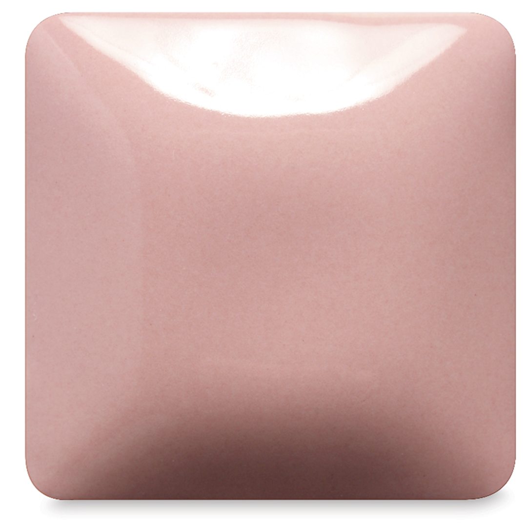 Open in modal - Mayco Stroke & Coat Wonderglaze - Pink-A-Boo, fired at cone 06 oxidation