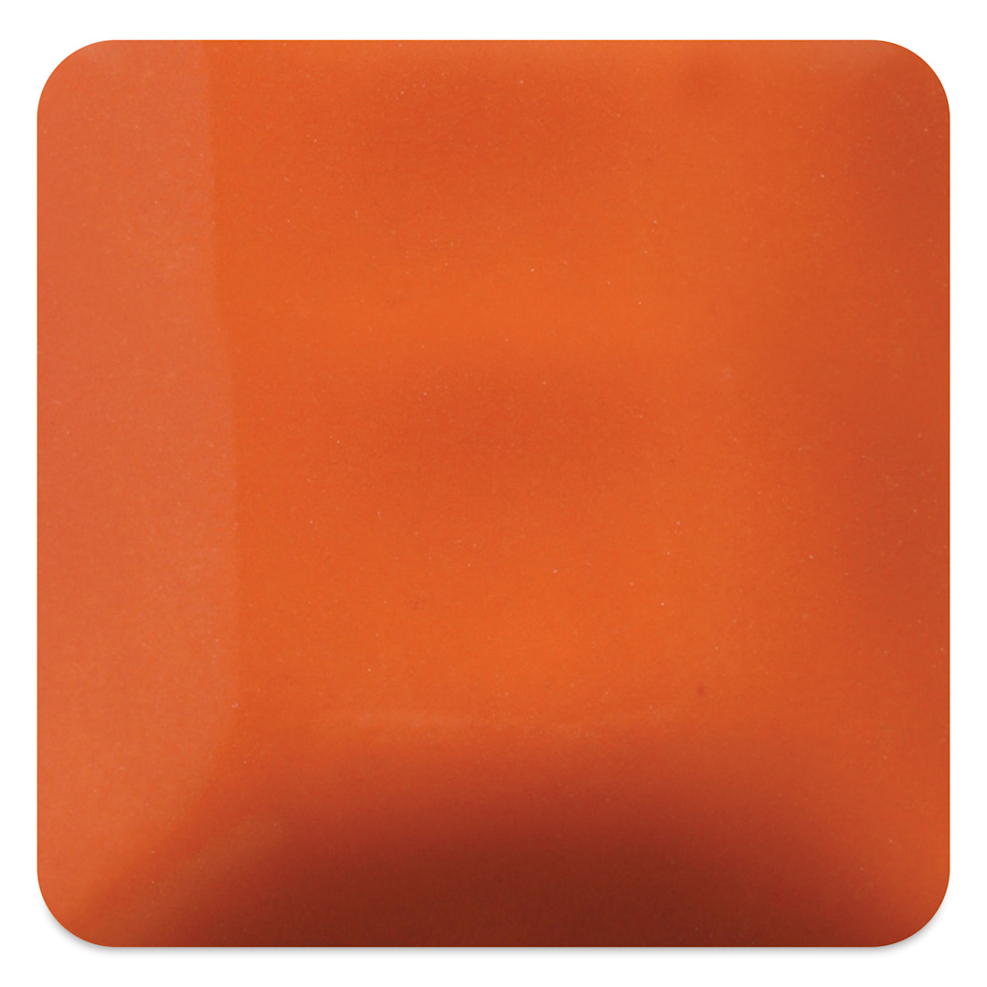Open in modal - Mayco Stroke & Coat Wonderglaze - Orange Ya Happy, fired at cone 06 oxidation