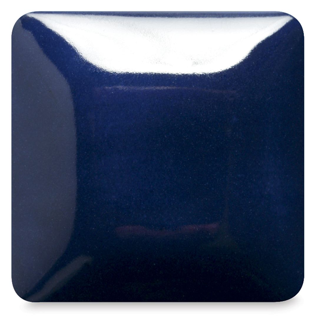 Open in modal - Mayco Stroke & Coat Wonderglaze - Moody Blue, fired at cone 06 oxidation