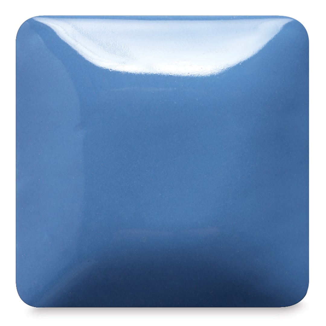 Open in modal - Mayco Stroke & Coat Wonderglaze - The Blues, fired at cone 06 oxidation