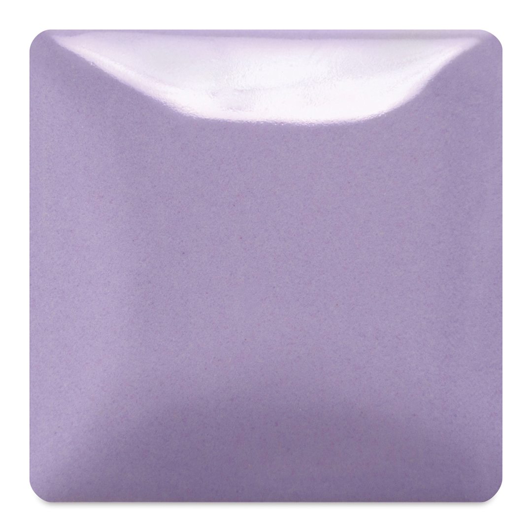 Open in modal - Mayco Stroke & Coat Wonderglaze - Lavendear, fired at cone 06 oxidation