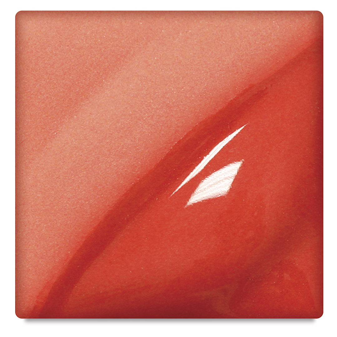Open in modal - Amaco Lead-Free Velvet Underglaze - Light Red, 16 oz