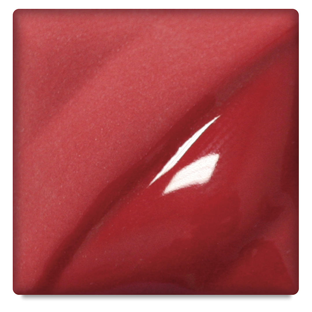 Open in modal - Amaco Lead-Free Velvet Underglaze - Bright Red, 16 oz