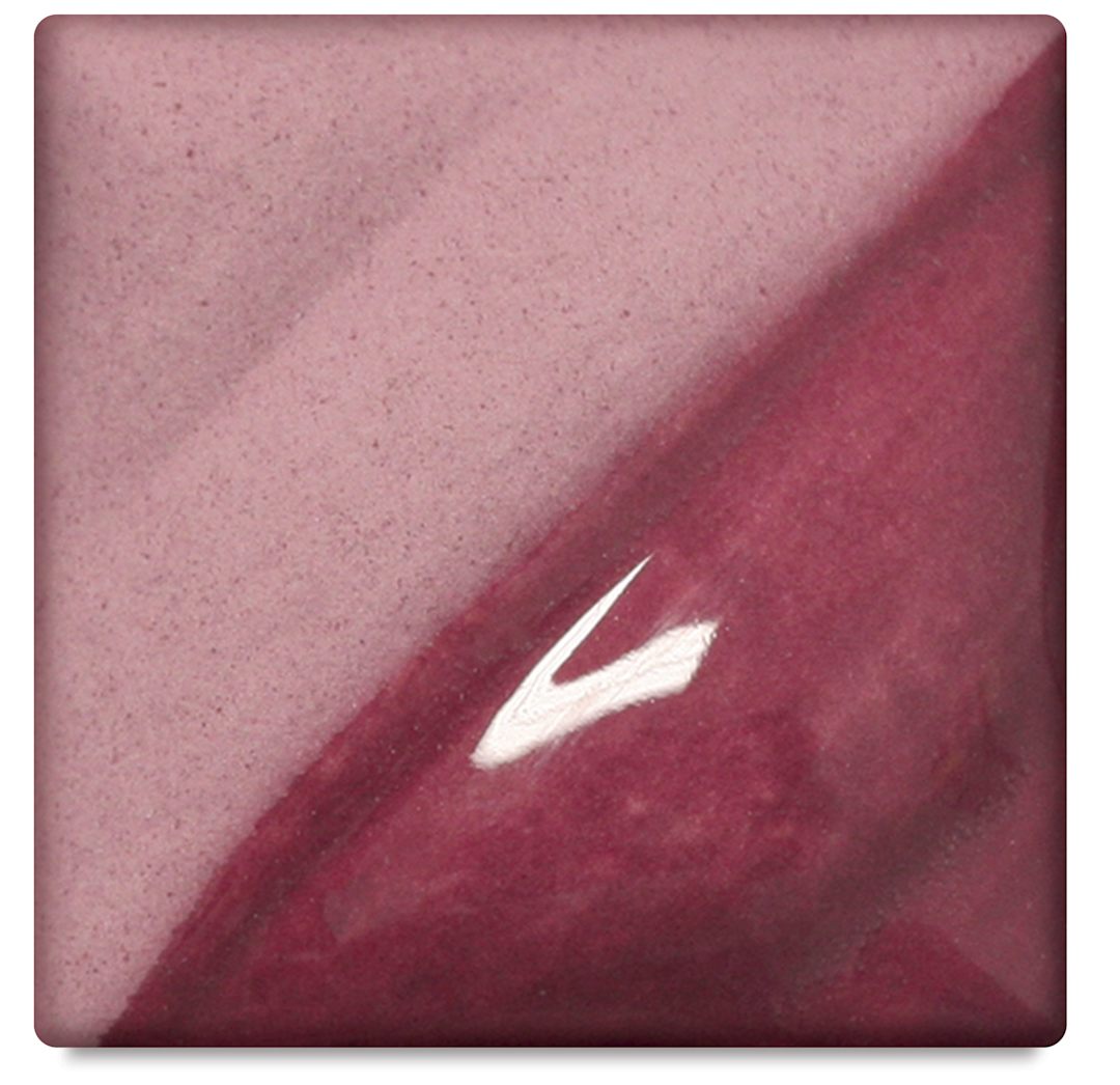 Open in modal - Amaco Lead-Free Velvet Underglaze - Rose, 2 oz