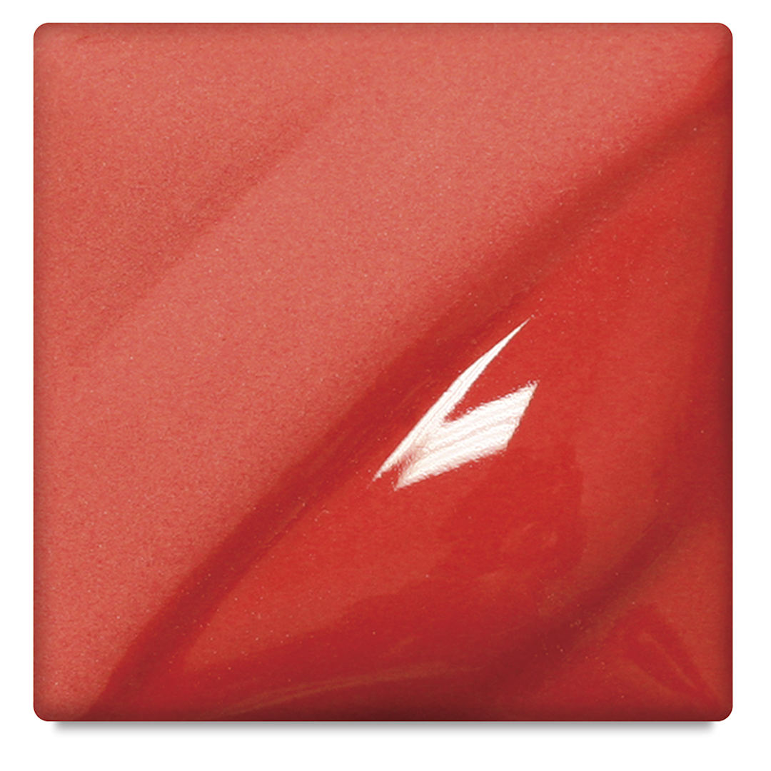 Open in modal - Amaco Lead-Free Velvet Underglaze - Radiant Red, 16 oz