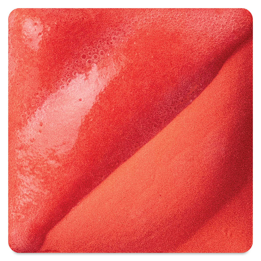 Open in modal - Amaco Lead-Free Velvet Underglaze - Blood Orange, 2 oz