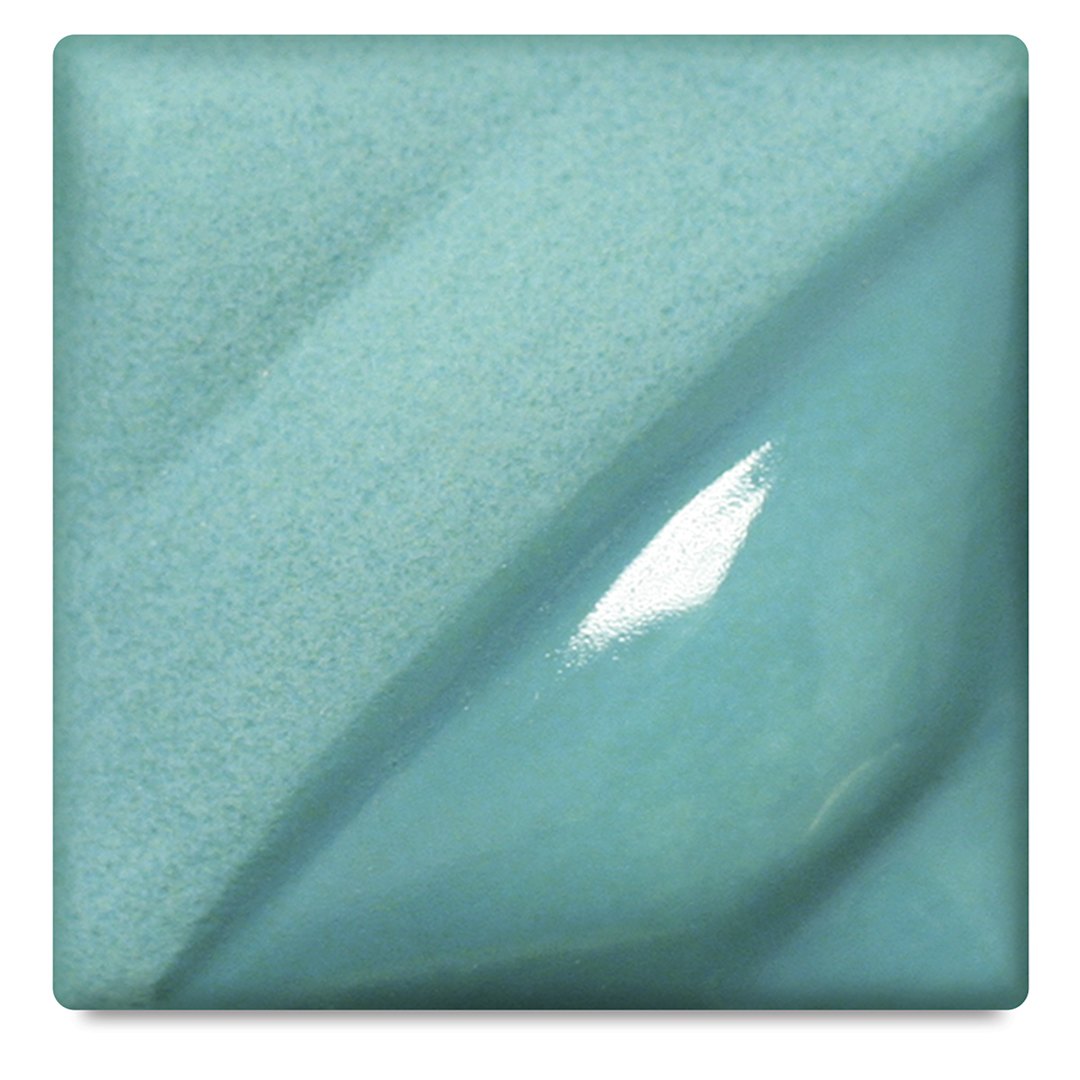 Open in modal - Amaco Lead-Free Velvet Underglaze - Turquoise Blue, 16 oz