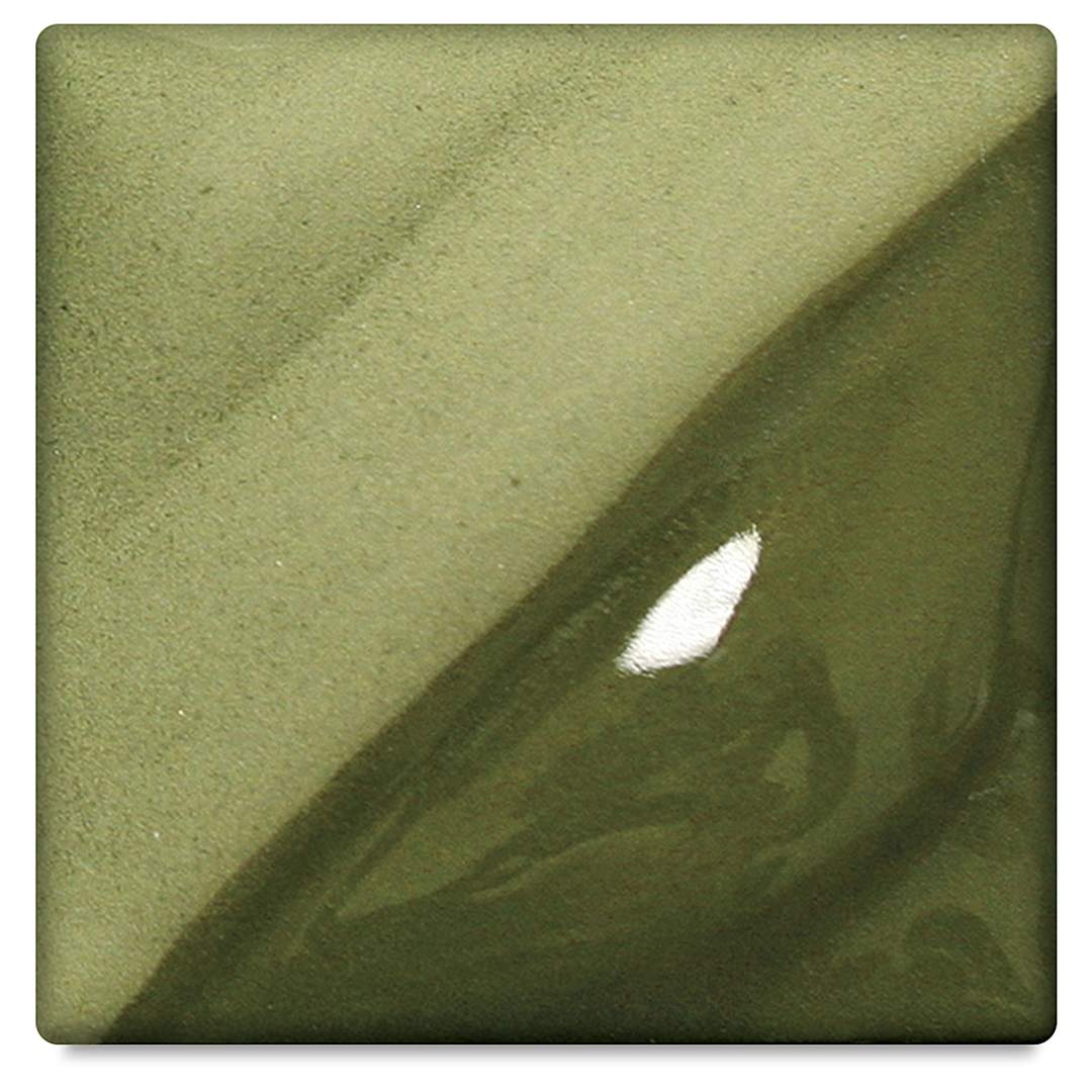 Open in modal - Amaco Lead-Free Velvet Underglaze - Avocado, 2 oz