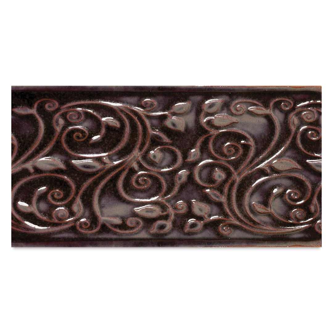 Open in modal - Amaco Opalescent Glaze - Mottled Burgundy