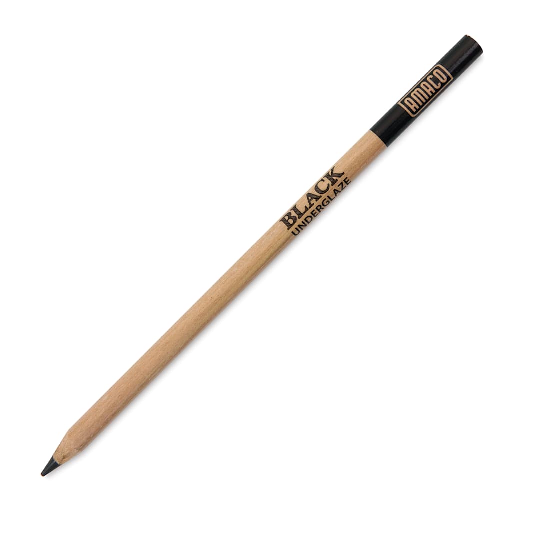 Open in modal - Amaco Underglaze Pencil - Black - sharpened
