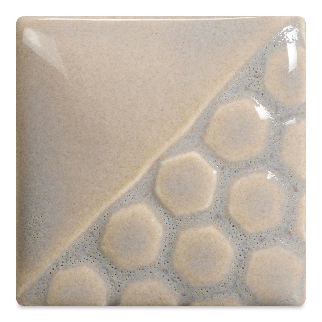 Open in modal - Mayco Elements Glaze - Oyster Shell, fired at cone 06 oxidation