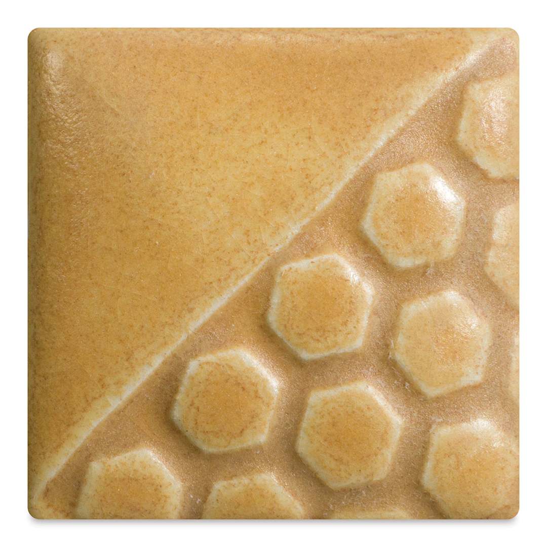 Open in modal - Mayco Elements Glaze - Toasted Almond, fired at cone 06 oxidation