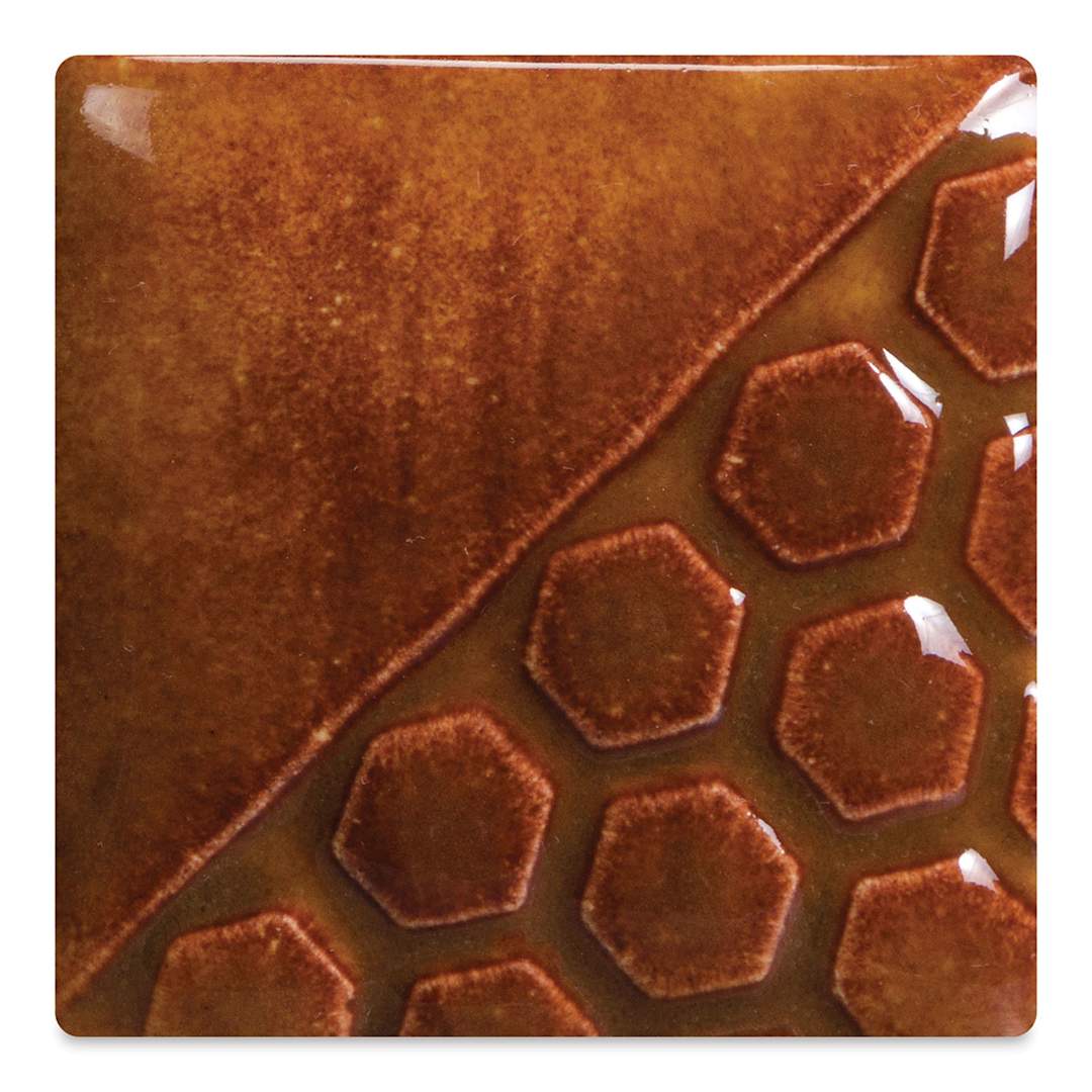 Open in modal - Mayco Elements Glaze - Autumn, fired at cone 06 oxidation