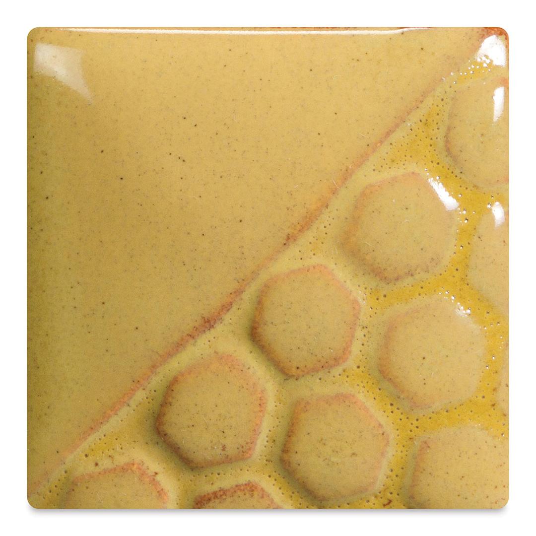 Open in modal - Mayco Elements Glaze - Wheat, fired at cone 06 oxidation