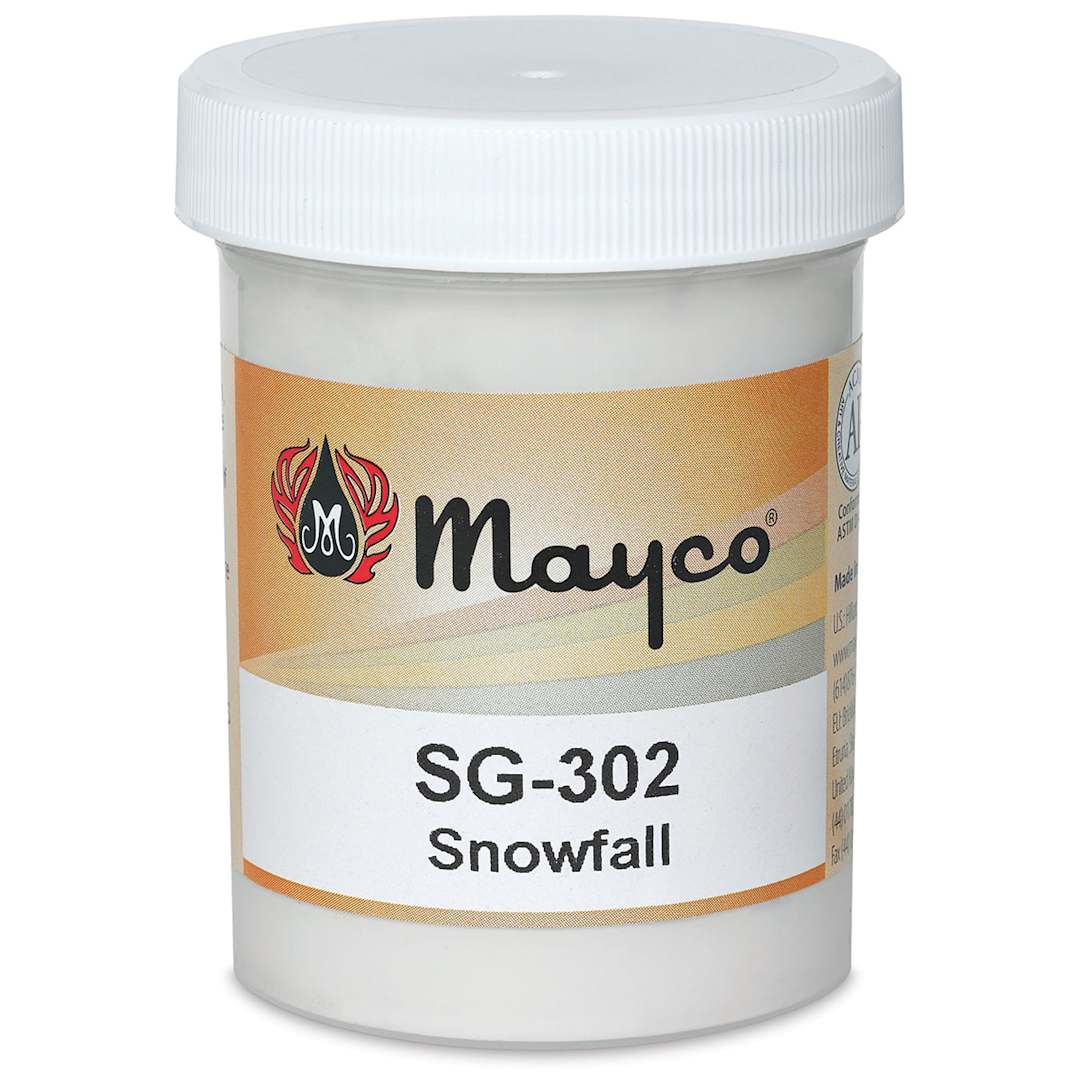 Open in modal - Mayco Snowfall Glaze, 4 oz Jar