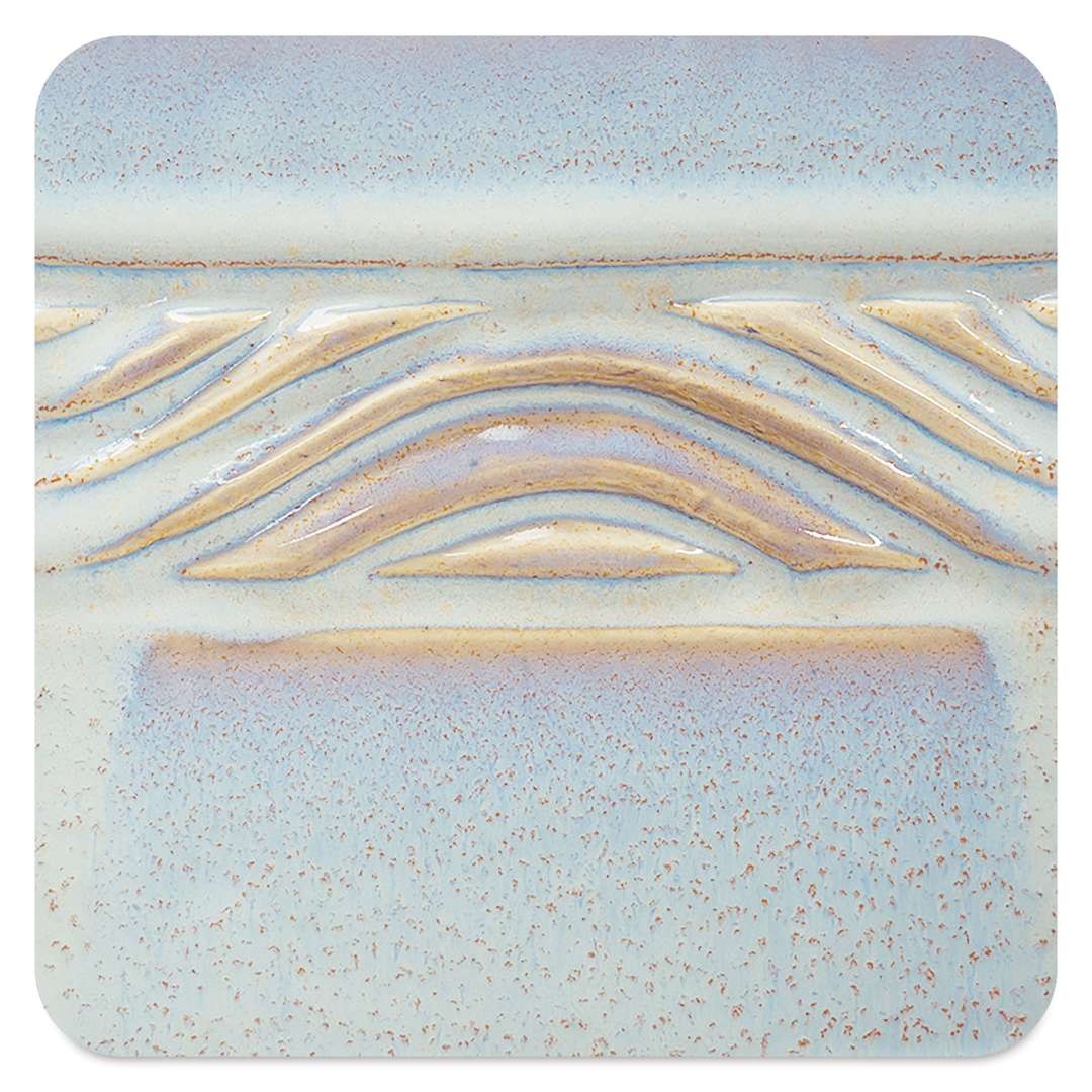 Open in modal - Amaco Potter's Choice Glaze - Pint, Moon River fired to cone 5 oxidation