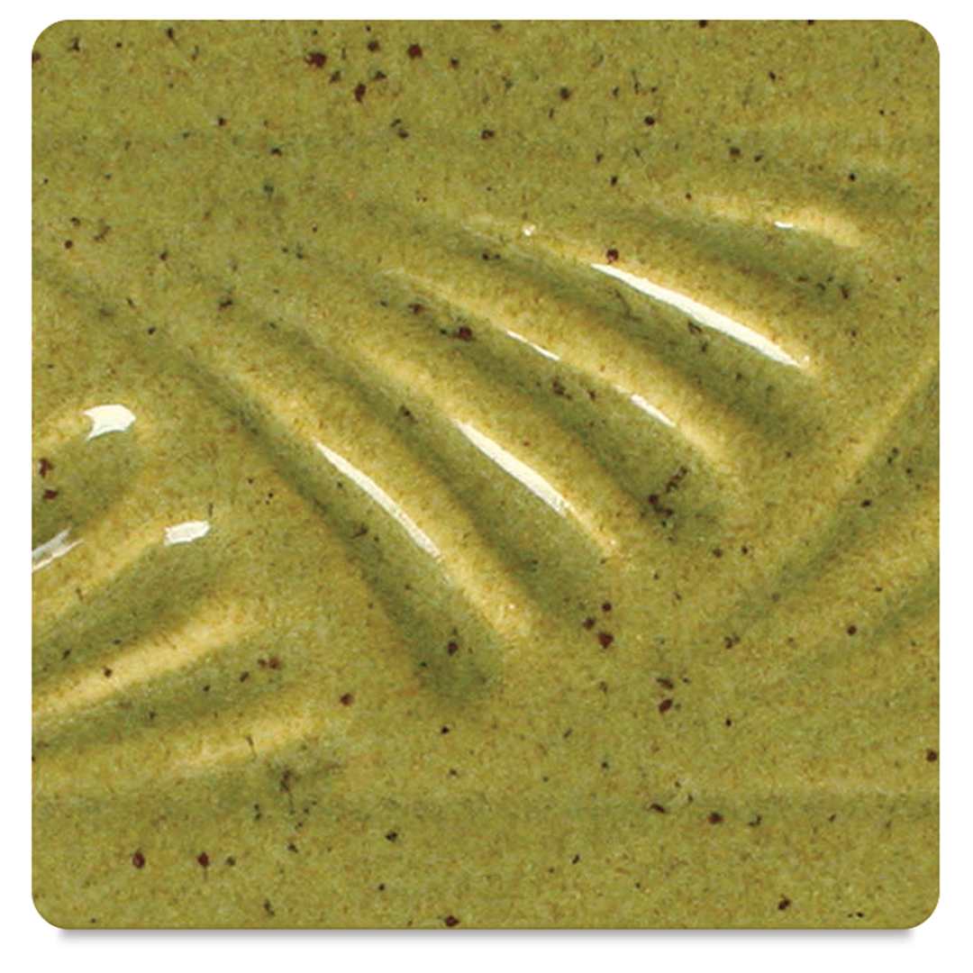 Open in modal - Amaco Potter's Choice Glaze - Gallon, Deep Olive Speckle