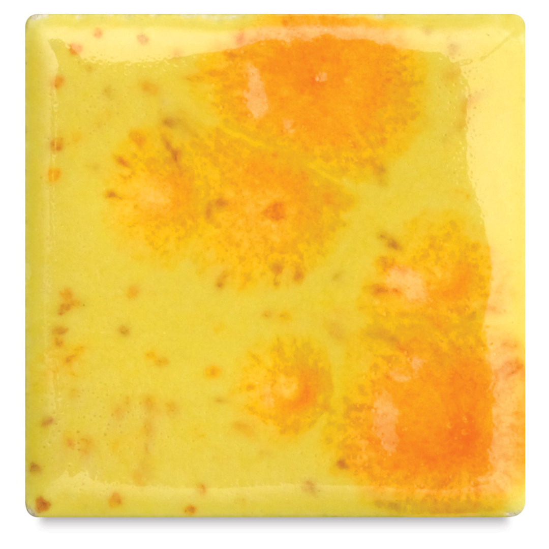 Open in modal - Mayco Crystalite Glaze - Citrus Splash, Cone 06 oxidation