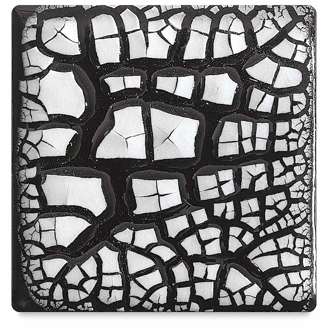 Open in modal - Mayco Cobblestone Glaze - White fired to cone 06 oxidation