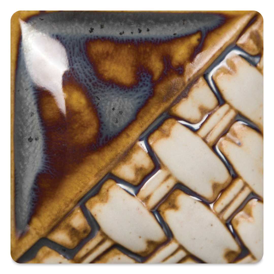 Open in modal - Mayco Wash - Manganese, 4 oz - fired to Cone 10, reduction