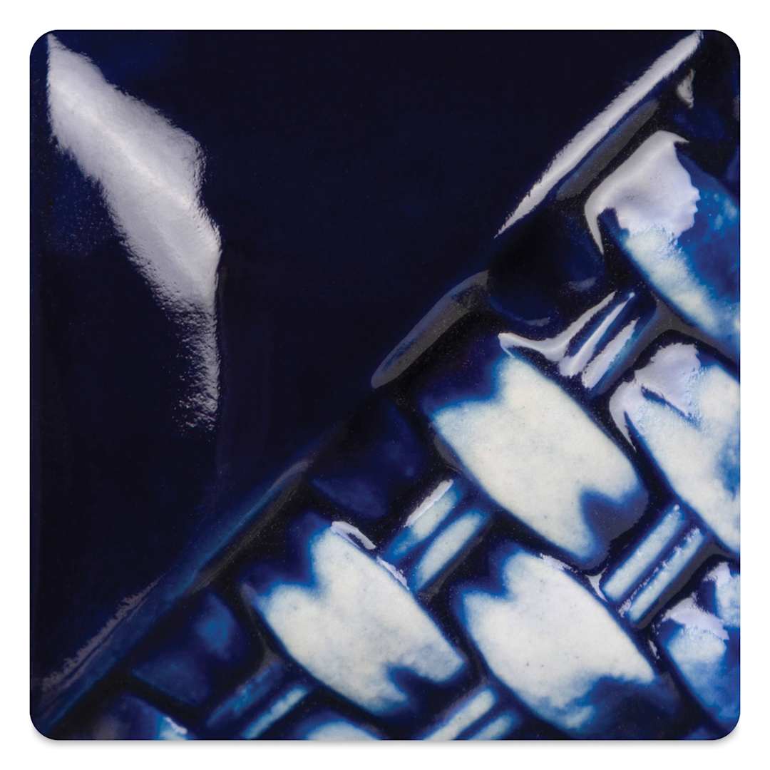 Open in modal - Mayco Wash - Cobalt, 4 oz - fired to Cone 6, oxidation