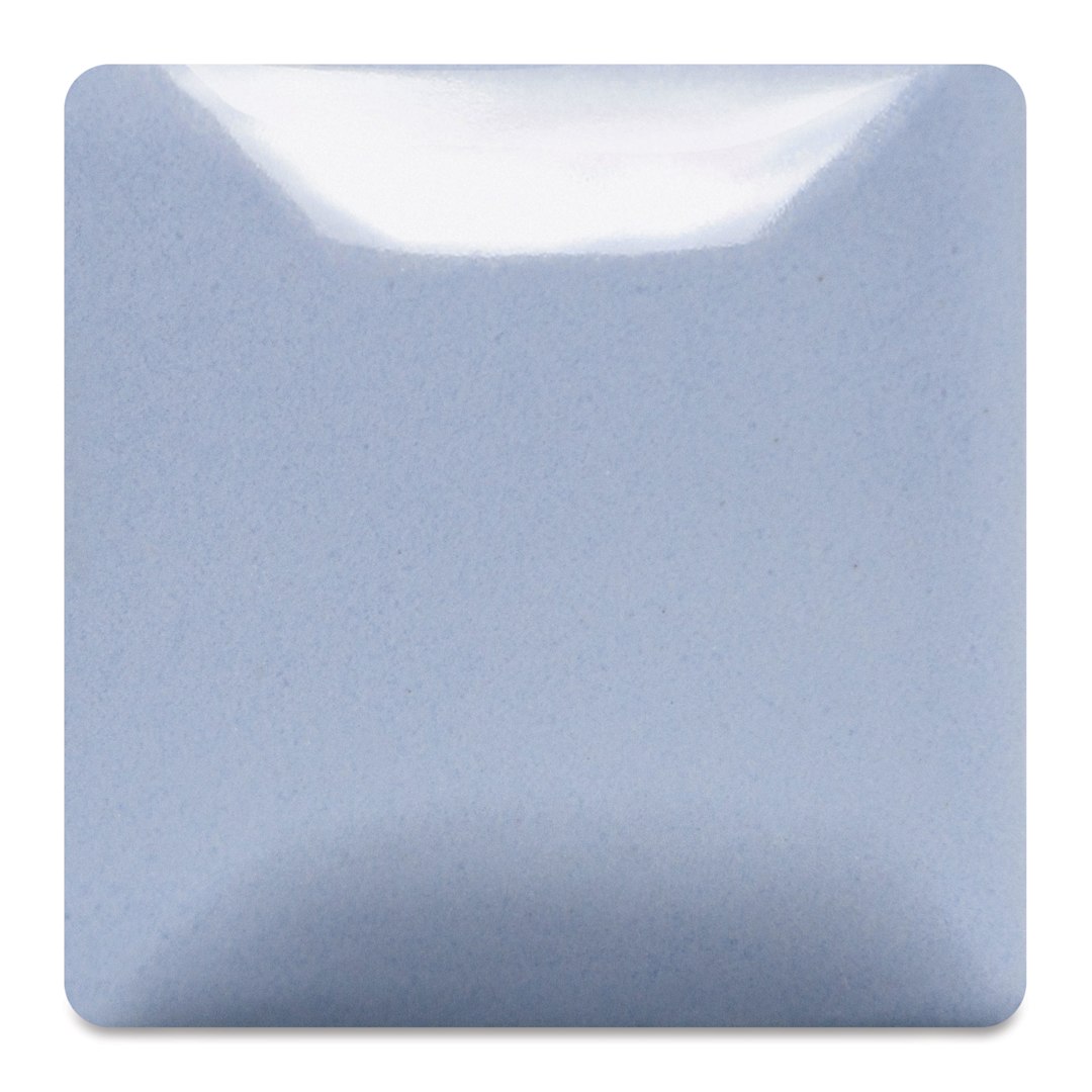 Open in modal - Blick Essentials Gloss Glaze - Periwinkle, fired at Cone 06 oxidation
