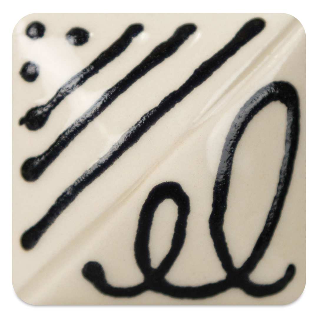 Open in modal - Mayco Designer Liners - Black fired to cone 06 oxidation