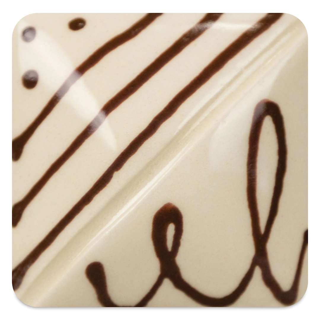 Open in modal - Mayco Designer Liners - Brown fired to cone 06 oxidation