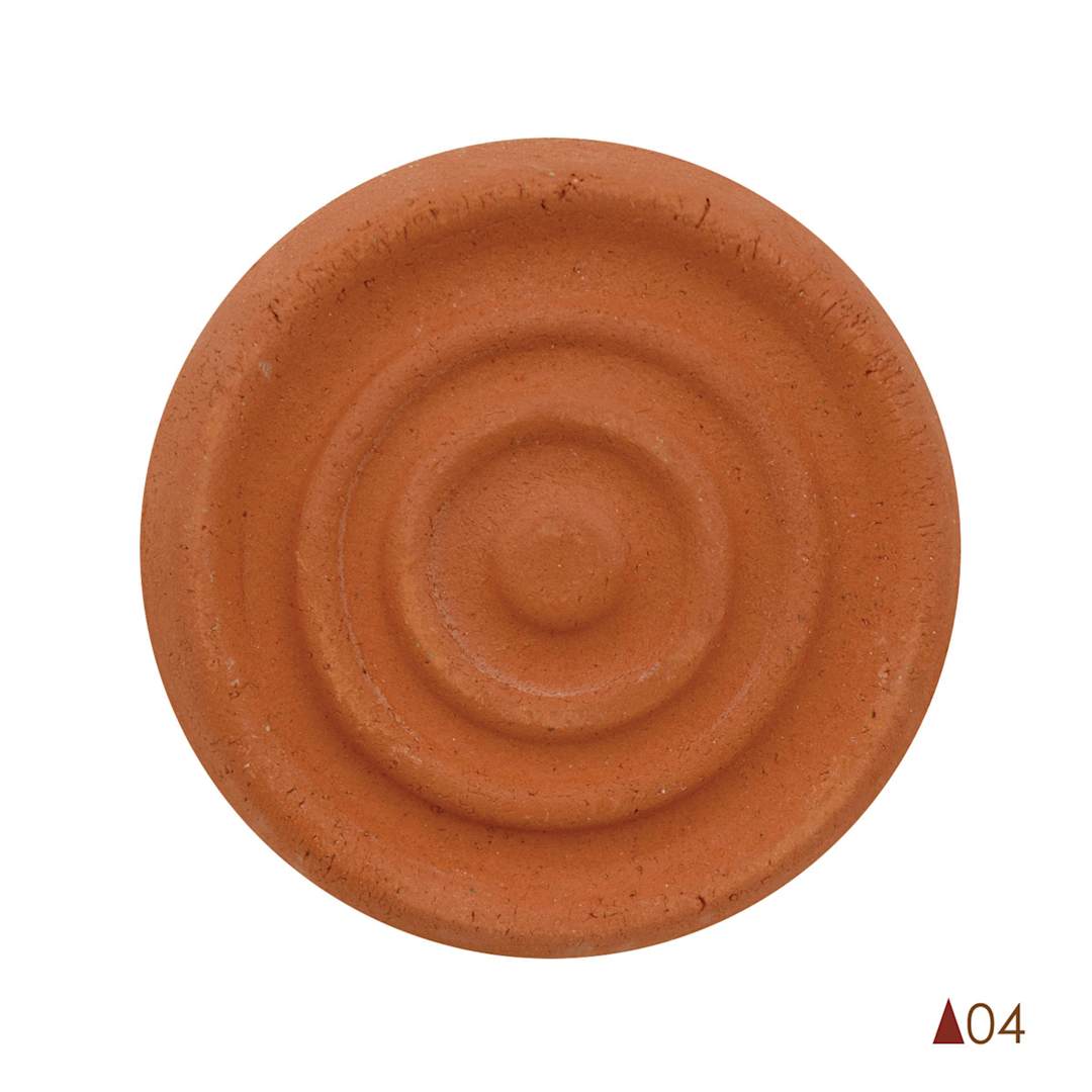 Open in modal - Standard Clay Company 104 Red Clay with Grog fired to cone 04