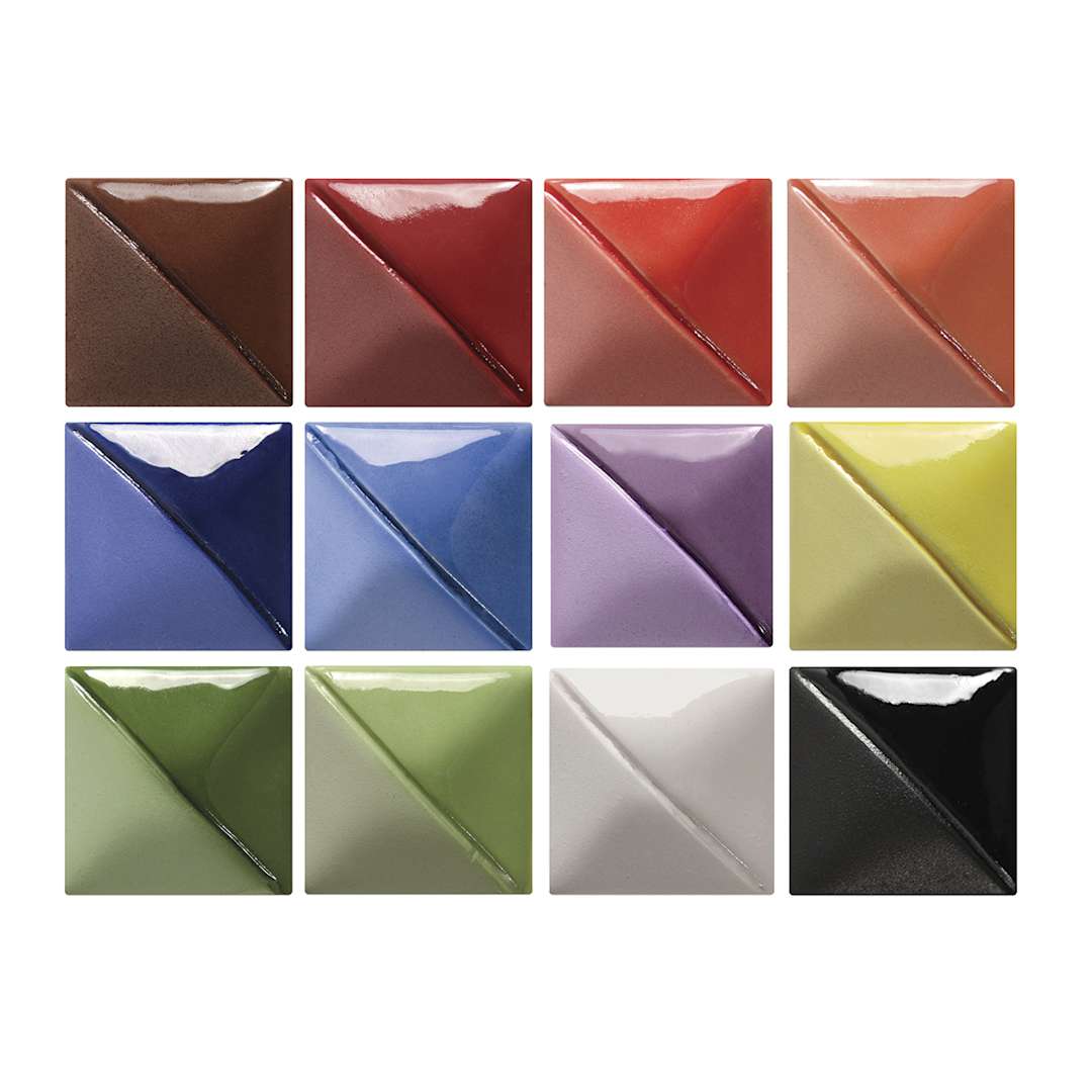 Open in modal - Mayco Fundamentals Underglazes, Class Pack of 12