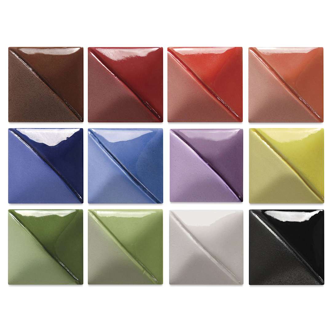 Open in modal - Mayco Fundamentals Underglaze - Set of 12, 2 oz