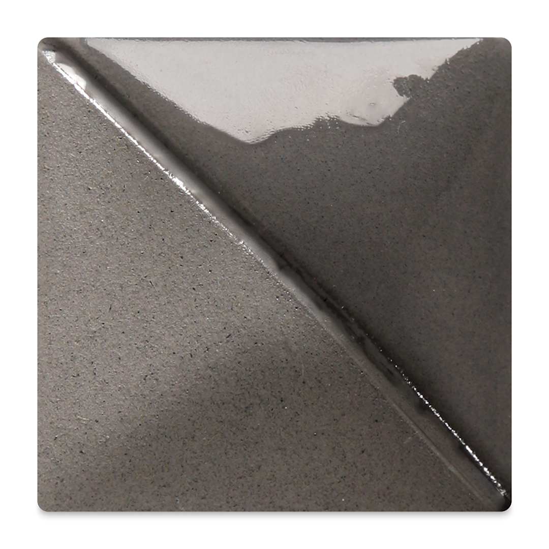 Open in modal - Mayco Fundamentals Underglaze - Dark Gray - fired to cone 06 oxidation