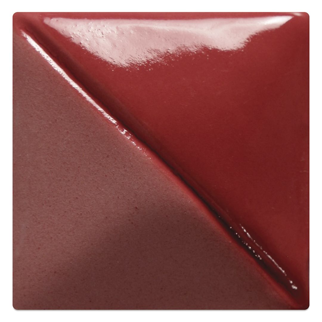 Open in modal - Mayco Fundamentals Underglaze - Dragon Red - fired to cone 06 oxidation