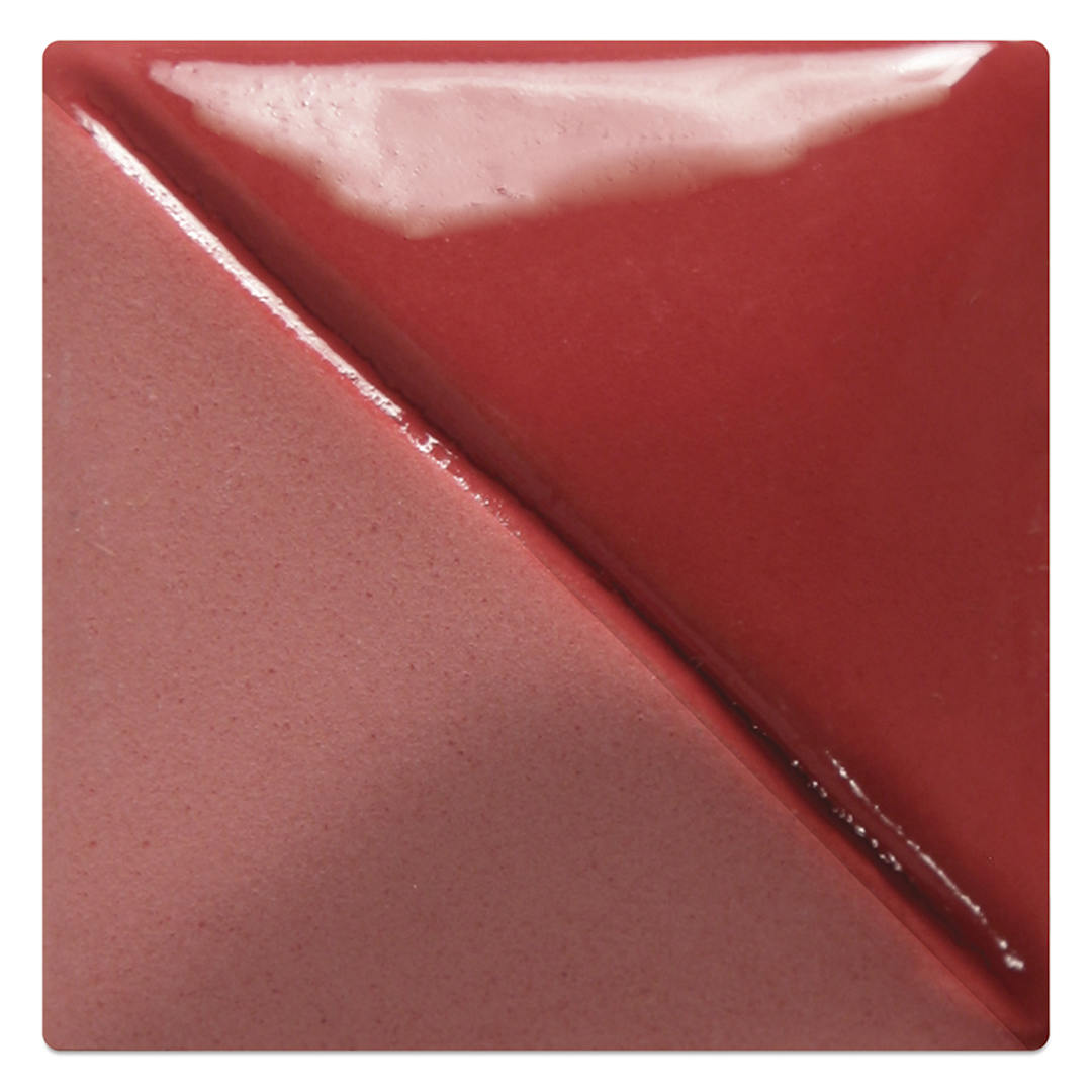 Open in modal - Mayco Fundamentals Underglaze - Flame Red - fired to cone 06 oxidation