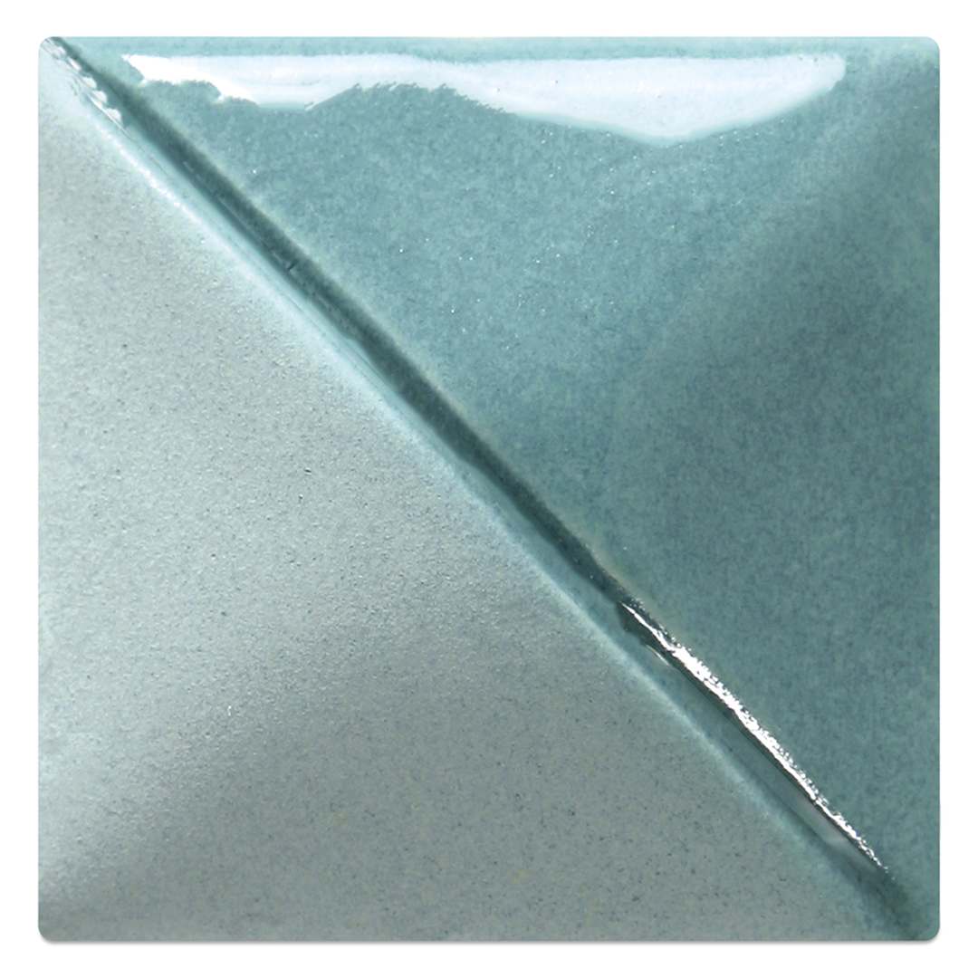 Open in modal - Mayco Fundamentals Underglaze - Tucson Turquoise - fired at cone 06 oxidation