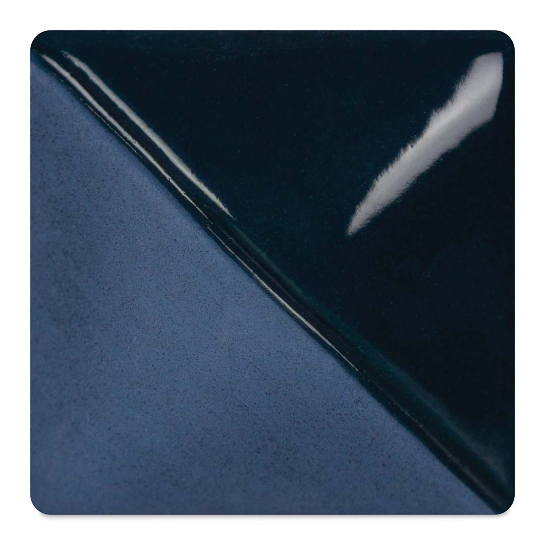 Open in modal - Mayco Fundamentals Underglaze - Midnight Blue - fired at cone 06 oxidation